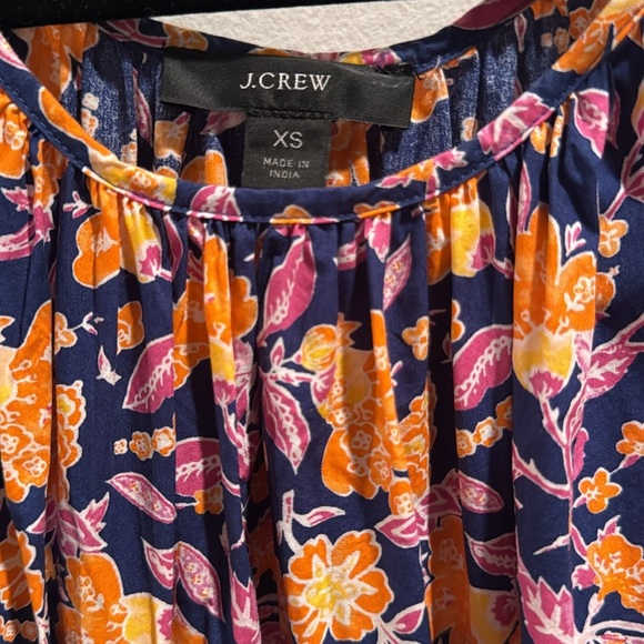 JCrew Harbour Cutout Floral Dress XS - Picture 4 of 9